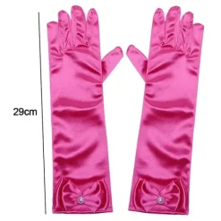 Barn Långa Handskar Prinsessan Dansföreställning Scenhandskar><noscript><img width=