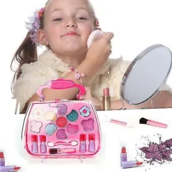 Barnflickors sminkset miljövänlig kosmetisk leksak, WHBYV><noscript><img width=
