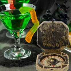 Barnreseleksaker Kompass Barn Kompass Festgåva Piratdräkt Rekvisita Barn Piratleksak><noscript><img width=