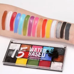 Barnsmink, delad kakpalett, ansiktsmålning><noscript><img width=