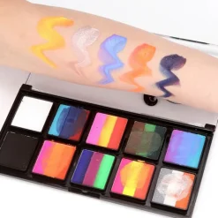 Barnsmink, delad kakpalett, ansiktsmålning><noscript><img width=