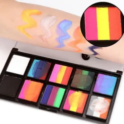 Barnsmink, delad kakpalett, ansiktsmålning><noscript><img width=