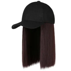 aseollkeps Peruk Naturlig Färg Högdensitets Hårperuker för Cosplay Party> Peruker