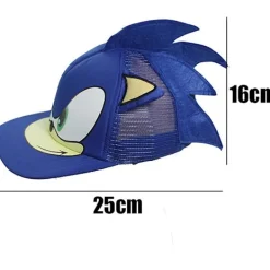 FMYSJ Basebollkeps The-hedgehogs Tema, So_nic Cosplay Justerbar Keps Cartoon Ungdom Blå Keps För Fest Favorittillbehör (FMY)><noscript><img width=