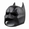 Batman Helmask med Hätta The Dark Knight Rises Latex Hjälm Vuxen Cosplay Prop J> Masker