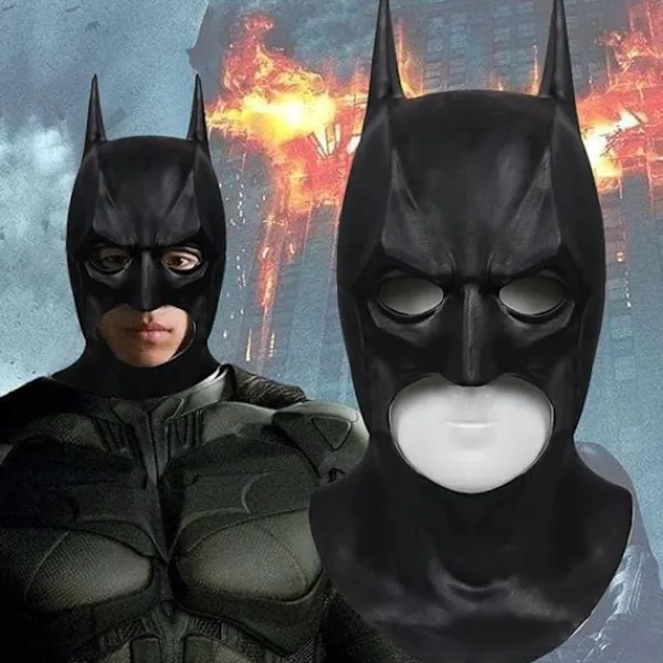 Batman Mask, Batman Kostym Halloween Karneval Maskerad Vuxen> Masker