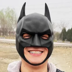 FMYSJ Batman Mask för Män Superman Dawn Of Justice Vuxna Cosplay Halv Mask Halloween Party Karneval Rekvisita (FMY)><noscript><img width=