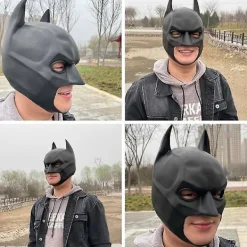 FMYSJ Batman Mask för Män Superman Dawn Of Justice Vuxna Cosplay Halv Mask Halloween Party Karneval Rekvisita (FMY)><noscript><img width=