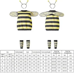 Bee Coplay Kit Halloween Bee Coplay Dräkt Dam Honey Bee Kotym Acceoarer Halloween Honeybee Coplay Party Favor><noscript><img width=