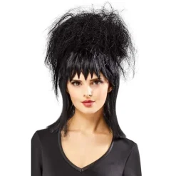 Beetlejuice Unisex Vuxen Lydia Deetz Peruk One Size Svart One Size> Peruker