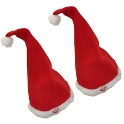 unbranded Bekväm PP Bomull Jultomte Hatt Musikalisk Rytm Dansande Leksak för Barn Vuxna> Huvudbonader