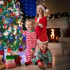 unbranded Bekväm PP Bomull Jultomte Hatt Musikalisk Rytm Dansande Leksak för Barn Vuxna><noscript><img width=