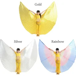 Belly Dance Wings Isis Wings REGNBÅGE EJ ÖPPEN EJ ÖPPEN Not Open-Not Open><noscript><img width=