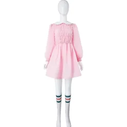 Best Discount Stranger Cos Things Säsong 11 Cosplay Kostym Klänning Outfits Halloween Carnival Suit XXL> Dräkter