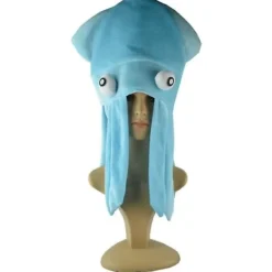 Bläckfisk Hatt Älskare Barn Vuxna Roliga Hattar blå> Huvudbonader