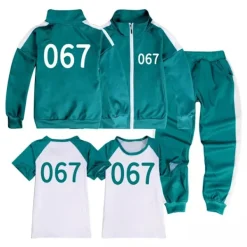 Bläckfiskdräkt för Pojkar, Flickor, 456, Jacka, T-shirt och Byxor 160 (12-14Y)><noscript><img width=