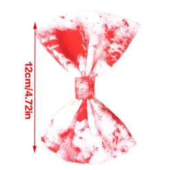 CL Blodfläck Y2K Rosett Handgjorda Hårspännen med Halloween-tema><noscript><img width=