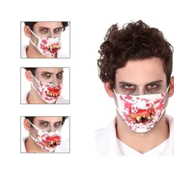 Blodiga tänder mask halloween skräck förklädnad halloween kostym><noscript><img width=
