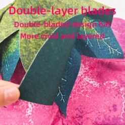 Blommig Vårhatt Kostym för Kvinnor Dam Halloween Cosplay Hattar Vuxen Party Festlig (rosa)><noscript><img width=