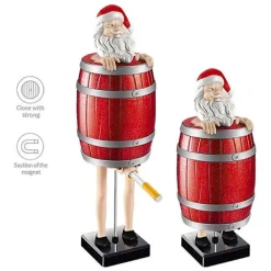 Bärbar jultomte cigarettdispenser kreativ automatisk förvaringslåda rolig hemförvaringslåda rökverktyg Strange Uncle> Tillbehör