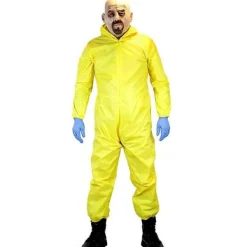 unbranded Breaking Bad DIY Walter White Giftig Dräkt Vuxen Cosplay Halloween Jumpsuit Kläder TV-kostym 190> Dräkter