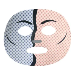 Bristol Novelty Unisex Vuxen Pop Art Ansiktstatuering One Size Mult One Size> Smink