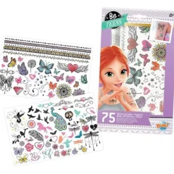 BUKI FRANCE - 75 tvättbara glittertatueringar> Smink