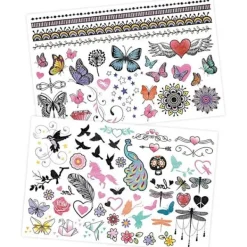 BUKI FRANCE - 75 tvättbara glittertatueringar><noscript><img width=