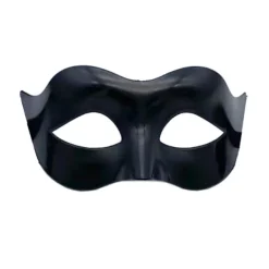 Burlesque Ball Party (svart One Size)2* Mask för män Svart Matt> Masker