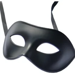 Burlesque Ball Party (svart One Size)2* Mask för män Svart Matt> Masker