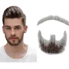 {ca} Falskt Skägg Realistiskt 100% Äkta Hår Helt Handknutet Getsskinn Brunt För Män Smink Underhållning/drama (hz06), Happy H> Tillbehör