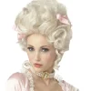 {CACA} Marie Antoinette vit peruk för damer, fransk barock, maskeradaccessoar> Peruker