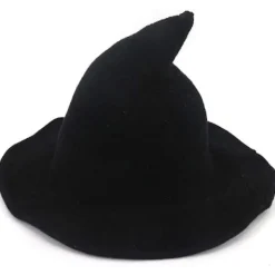 {ca}Halloween Häxhatt för Kvinnor, Ullstickad Mössa för Fest, Maskerad, Cosplay Kostymtillbehör> Huvudbonader