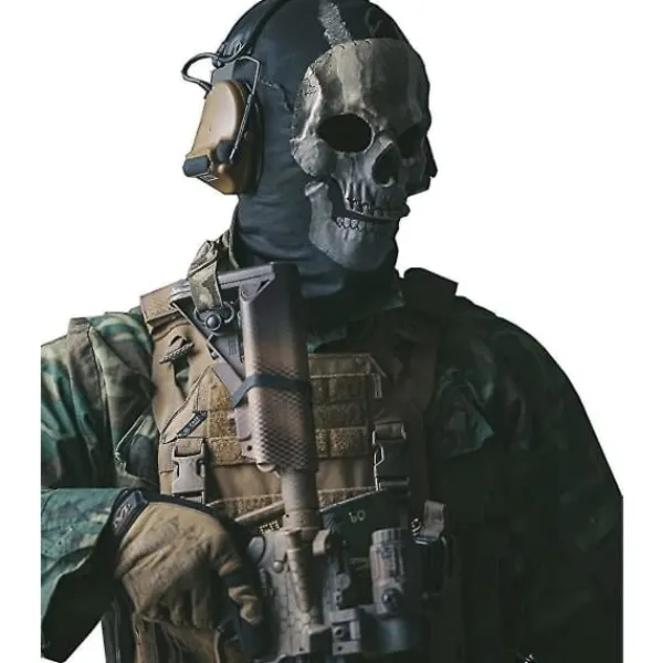 Call of Duty Ghost Skallemask Helansikte Unisex för krigsspel> Masker