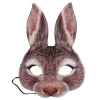 Carnival/Påskdag Cosplay Latex Mask Animal Style Halloween Ca vit brunt> Masker