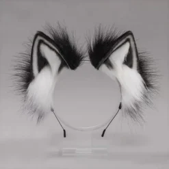 Cat Ear Pannband Cosplay Huvudbonader FÄRG 6 FÄRG 6 Color 6><noscript><img width=