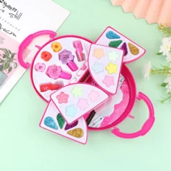 CDQ Barnmakeupset för Flickor Prinsessa Kosmetik Leksakssats för Barn><noscript><img width=