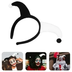 Clown Huvudband Clown Hårband Halloween Hårdekoration Litet Halloween Hårband><noscript><img width=