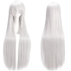 100cm/ 39 tum Medel Lång Rak Dam Anime Kostym Peruk> Peruker