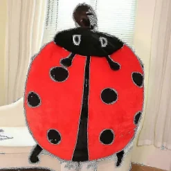 BraVärde 100cm Bärbara Insekts Plyschleksaker Nyckelpiga Fylld Kudde Rolig Fest Cosplay Docka Fylld Mjuk Plysch Sovkudde Barn Gåvor-lingling}> Dräkter