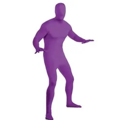 140-190cm Festdräkt Osynlig Morph Suit Vuxna Barn Helkropp Andningsbar Stretchig Mjölksilke Tyg (170cm)> Dräkter