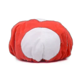 19*30cm Paddhatt Grön och Röd Het Tecknad Cosplay Hatt Söt Mjuk Fylld Bomullshatt För Vänner Present Red> Huvudbonader