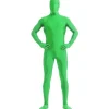 170cm Stor Grön Kostym med Huvud, Stretchig Stealth Kostym för Kostym P> Dräkter