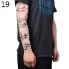 Cool Arm Värmare Hudskyddande Nylon Stretchig Falsk Temporär Ärm Tatueringar Kroppsdesign Armstrumpor Tatueringar Män Kvinnor Tatuering> Smink