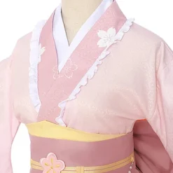 CosDaddy My Hero Academia Uraraka Ochaco Cosplay Kostym Vuxen Kvinnor Kimono Kostymer Halloween Kostym Peruk M><noscript><img width=