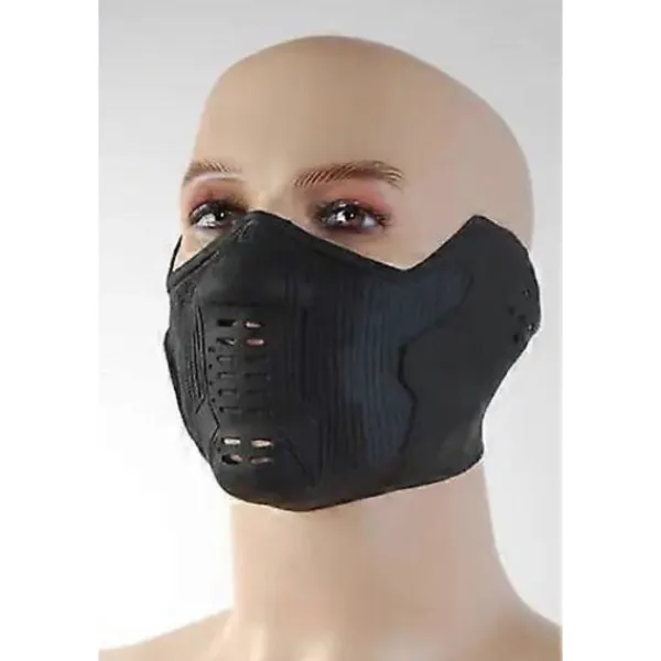 Cosplay America 2 Winter Soldier Mask James Buchanan Bucky Barnes Cosplay Latex Mask Halloween Kostym för Vuxen Carvinal Rekvisita> Masker