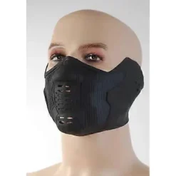 Cosplay av den amerikanska vintersoldatmasken, James Buchanan, Bucky Barnes cosplay, latexmask, Halloween vuxenkostym, Carvinal-rekvisita><noscript><img width=
