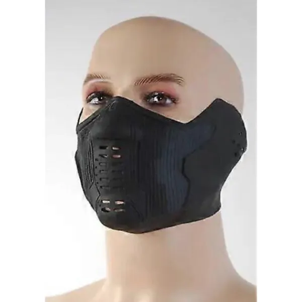 Cosplay av den amerikanska vintersoldatmasken, James Buchanan, Bucky Barnes cosplay, latexmask, Halloween vuxenkostym, Carvinal-rekvisita> Masker