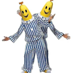 Cosplay Bananas in Pyjamas-dräkt TV-serie Bananas in Pyjamas Banankostym M (längd 175-185cm)> Dräkter