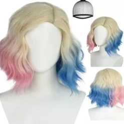 Cosplay Enid Sinclair Peruk Syntetisk korthårsperuk V><noscript><img width=